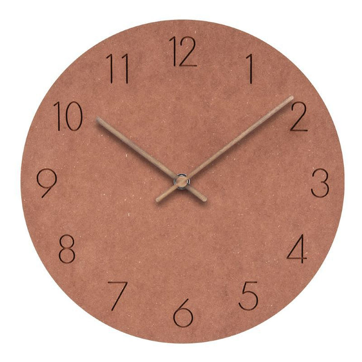 Nordycki Minimalistyczny Prosty Zegar Ścienny 29cm