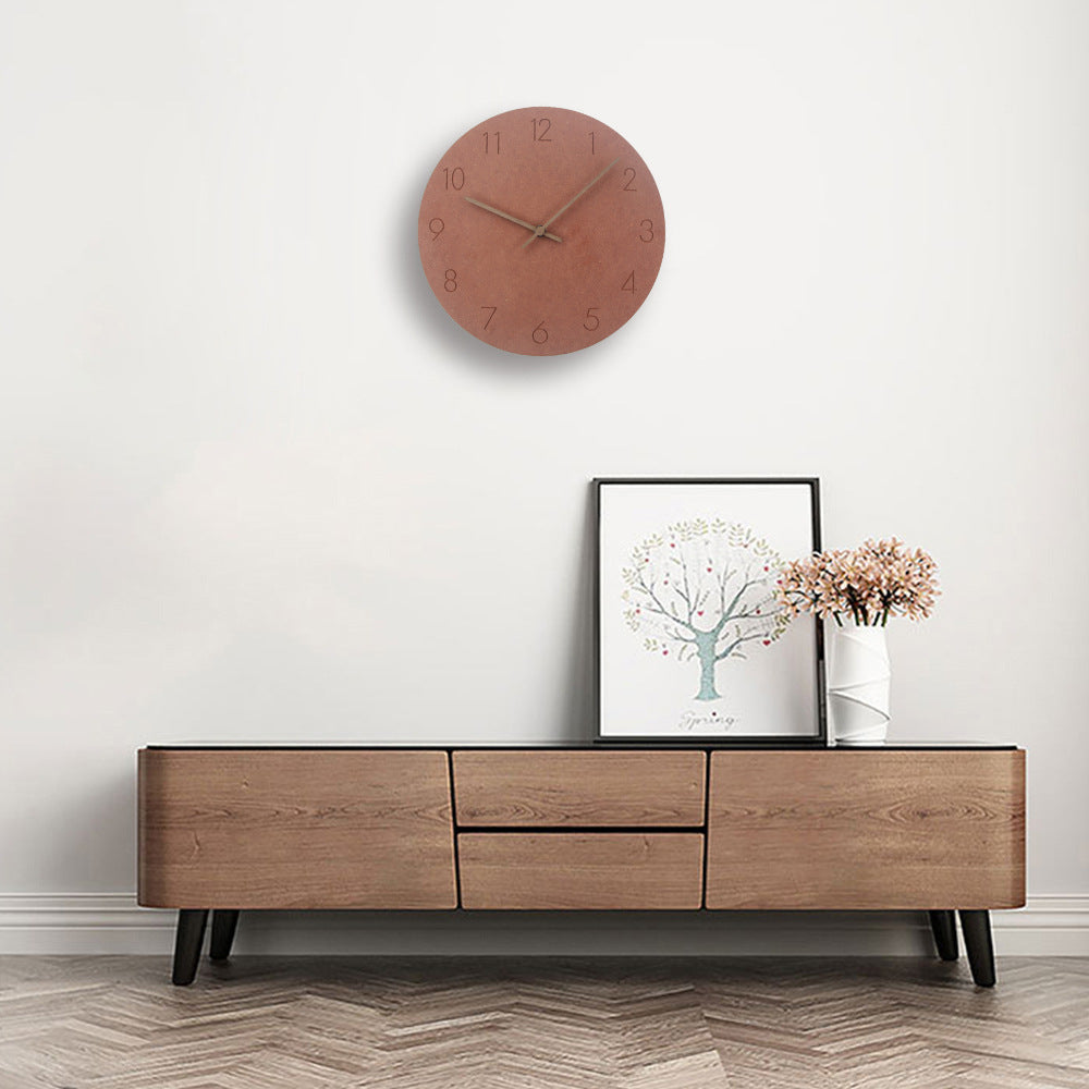 Nordycki Spokój - Minimalistyczny Zegar Ścienny 29 cm