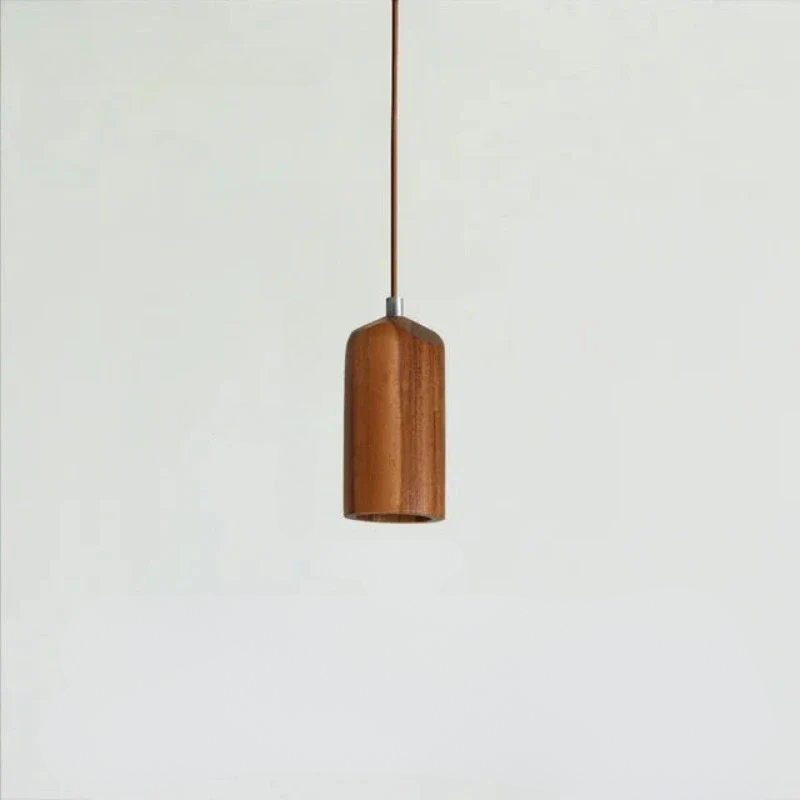 SkandicGlow | Skandynawska lampa wisząca z drewna