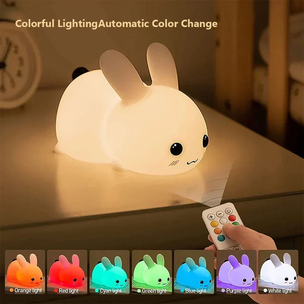 Urocza LED Nocna Lampka dla Dzieci