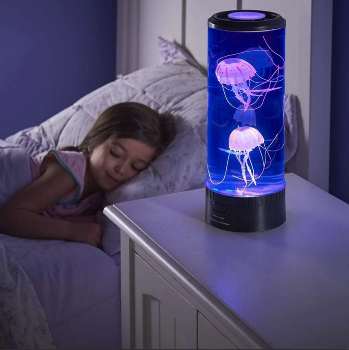 Otoviz Lampka akwarium LED z pływającymi meduzami