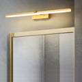 Złota Lampa Łazienkowa LED Nowoczesny Design