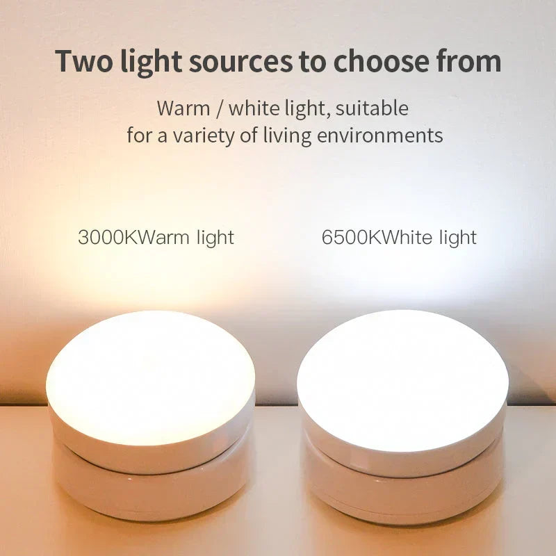 Inteligentna Lampa Nocna z Czujnikiem Ruchu - Elara |