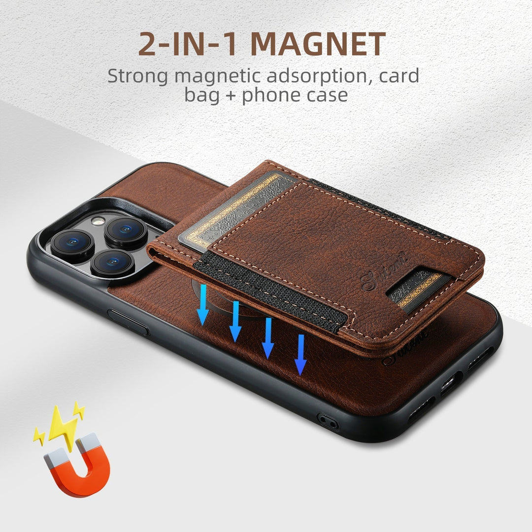 Etui LuxLeather - Eleganckie Etui Skórzane na Telefon z MagSafe