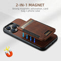 Etui LuxLeather - Eleganckie Etui Skórzane na Telefon z MagSafe