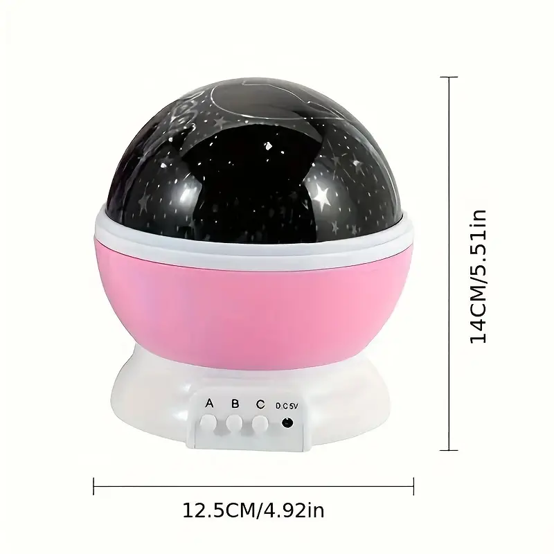Lampa Nocna Projektor Gwiazd - Luna