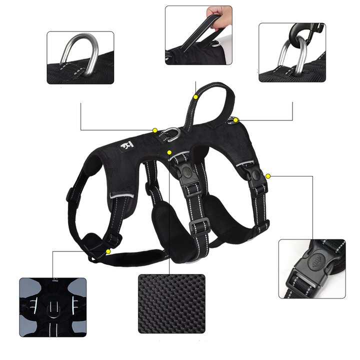 Odblaskowy Szelki dla Psów - Gripguard