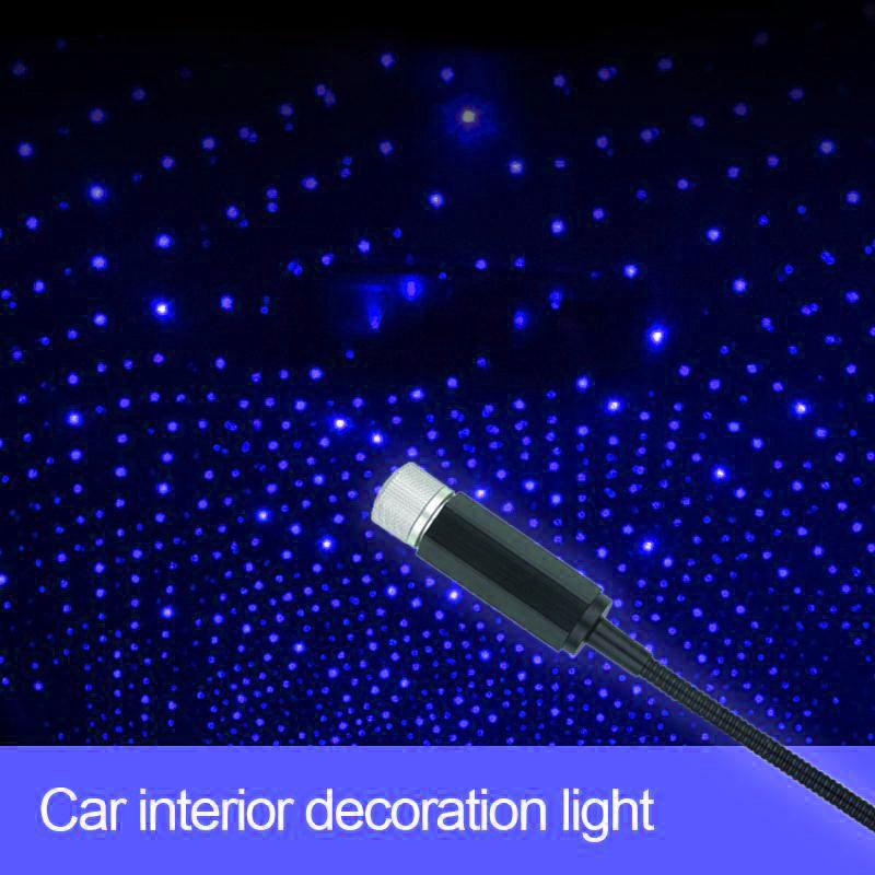 Romantyczna USB Nocna Lampa sufitowa do samochodu i domu