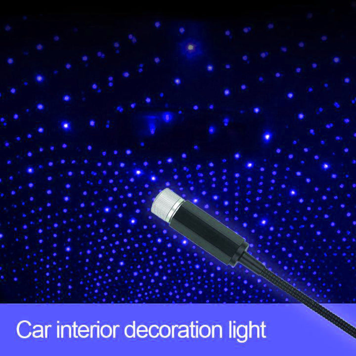 Romantyczna USB Nocna Lampa sufitowa do samochodu i domu