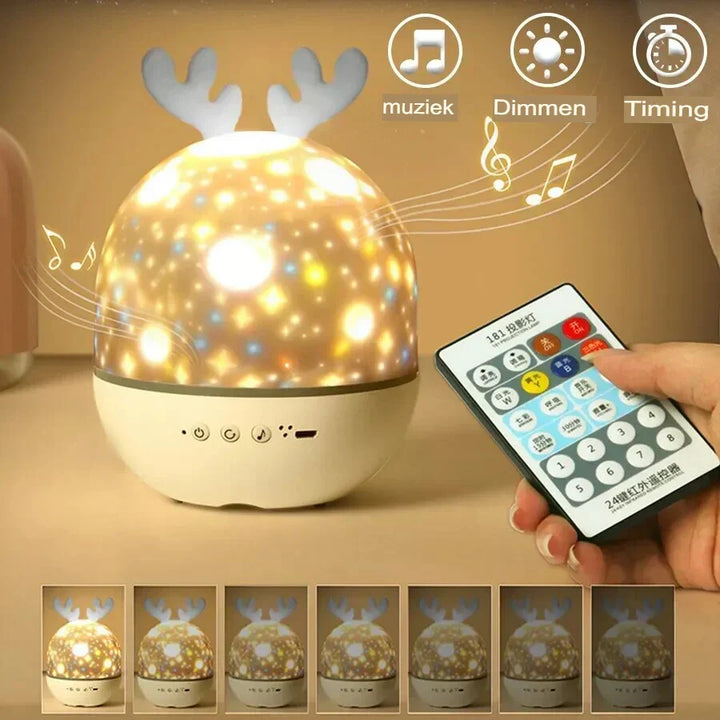 Unikalne Wzory Nocna Lampa dla Dzieci - StarryDream