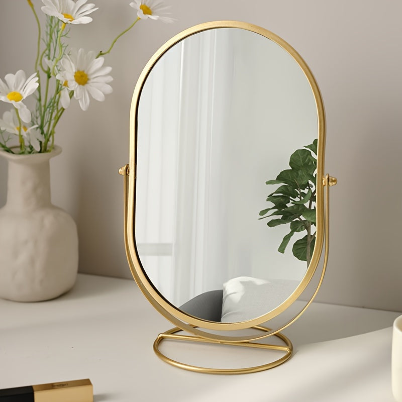 Lustro do makijażu 360° – Eleganckie lustro do każdego kąta
