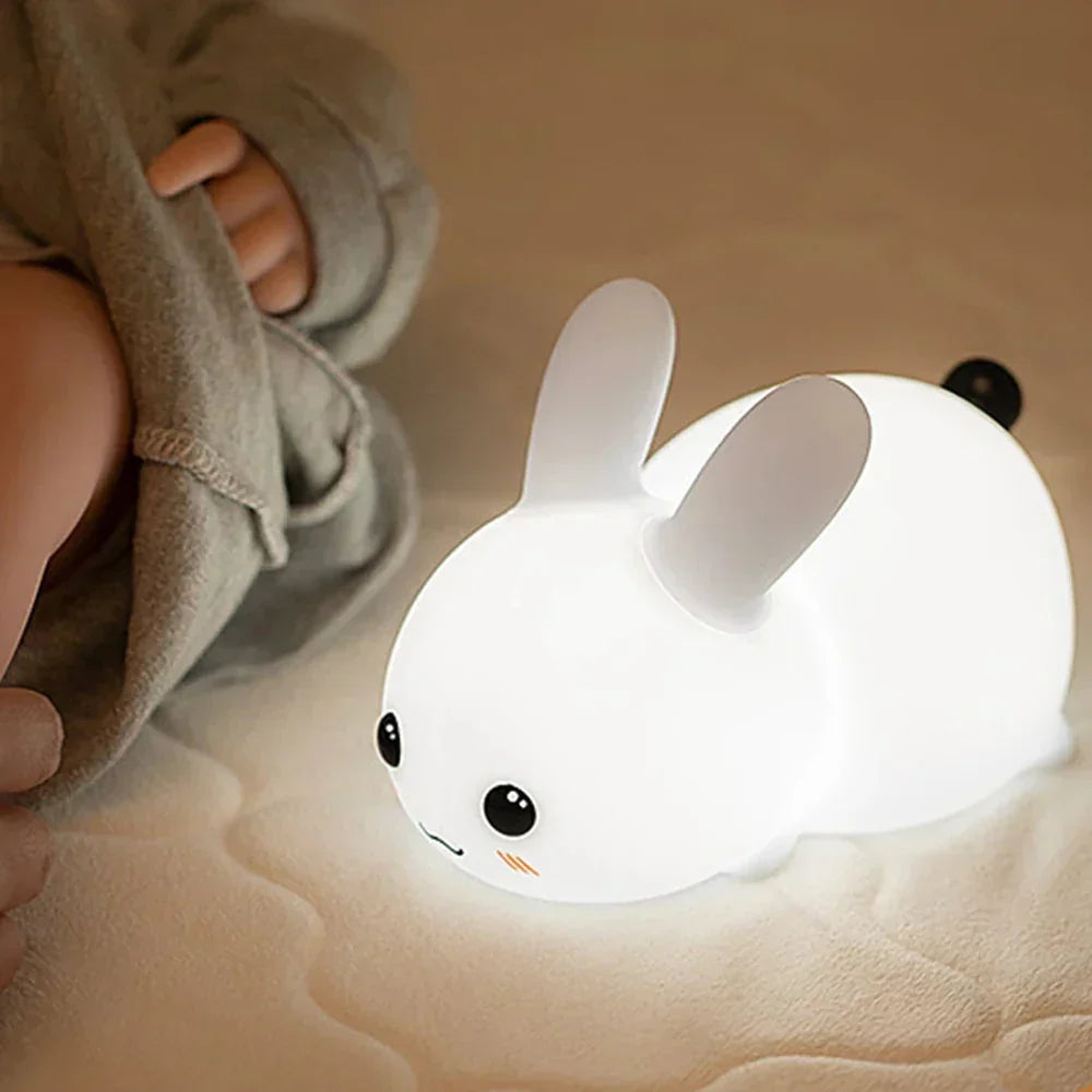 Urocza Lampa Nocna Króliczek - BunnyGlow |
