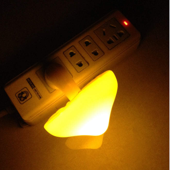 Otoviz Lampka nocna grzybek do gniazdka z czujnikiem zmierzchu