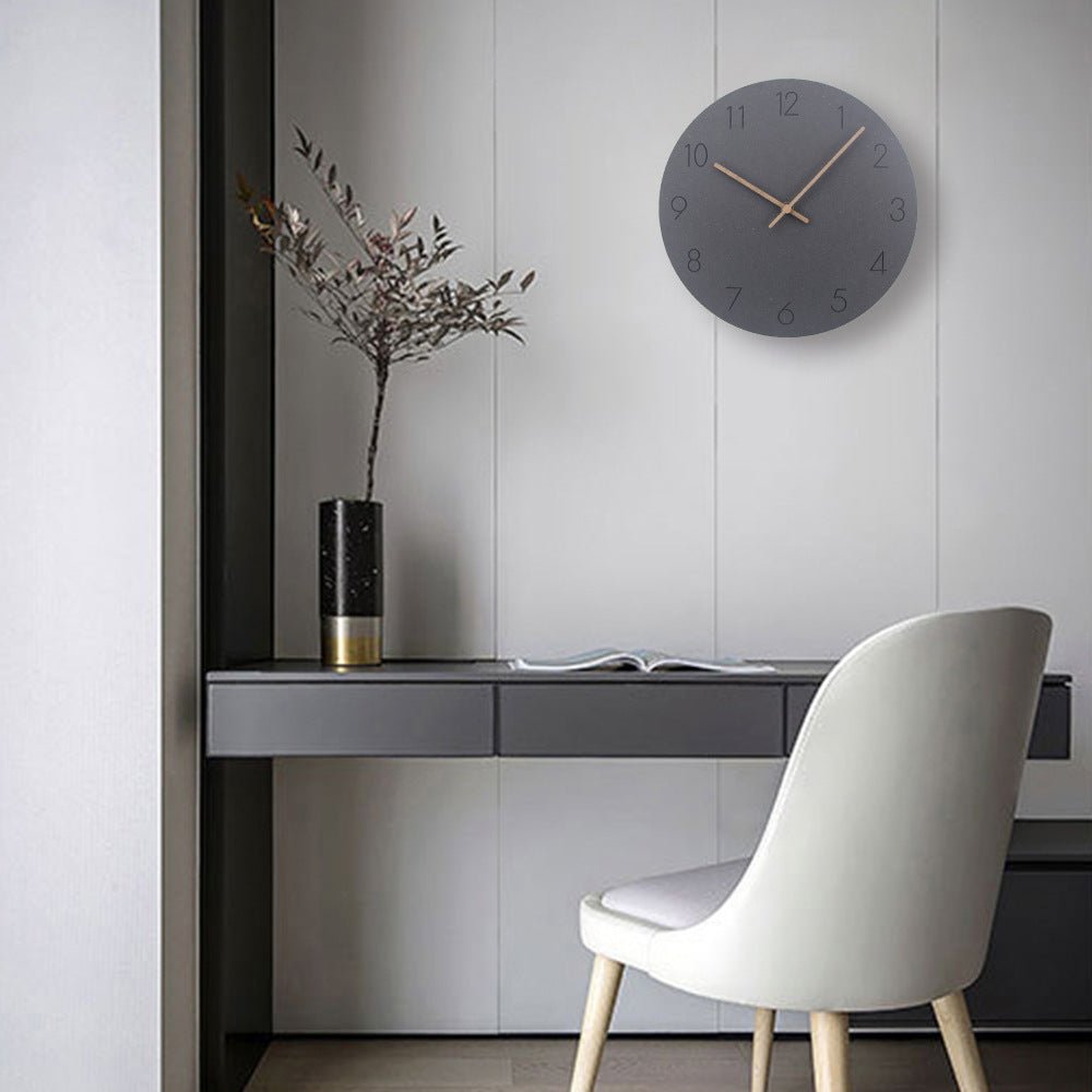 Nordycki Minimalistyczny Prosty Zegar Ścienny 29cm