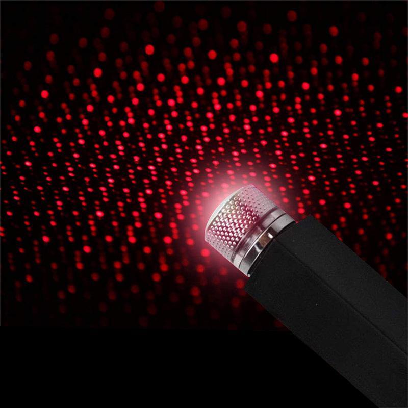 Romantyczna Nocna Lampa USB do Samochodu i Mieszkania