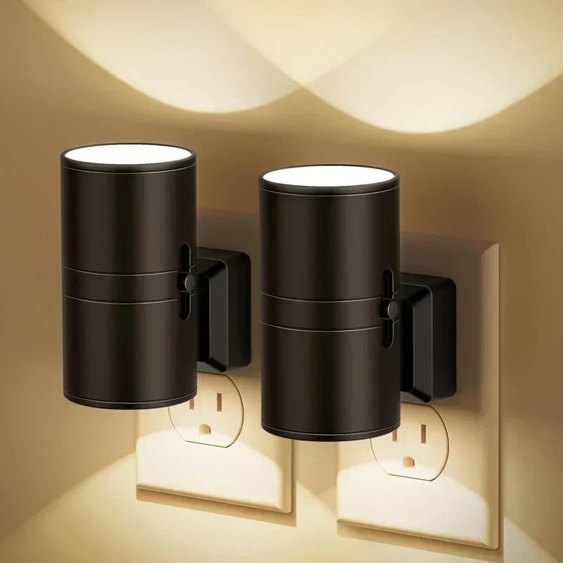 SafeGlow - Ściemnialna LED Nocna Lampa do Sypialni