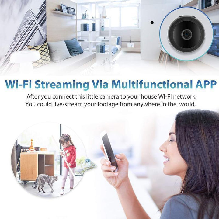 1080p Magnetyczna Mini Kamera WiFi - Kamera Cofania do Przyczepy Kempingowej