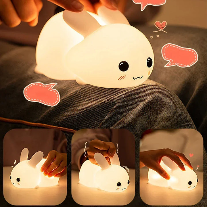 Urocza Lampka Nocna Królik - BunnyGlow