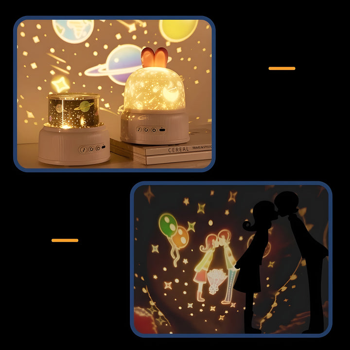 BunnyGlow Lampa Nocna - Magiczna Lampa dla Dzieci |