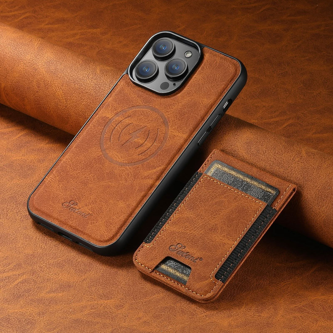 Etui na telefon odporne na wstrząsy z miejscem na karty