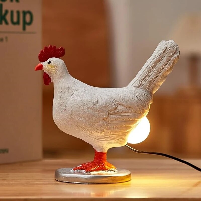 Lampka nocna w kształcie zwierzęcia z żywicy LED