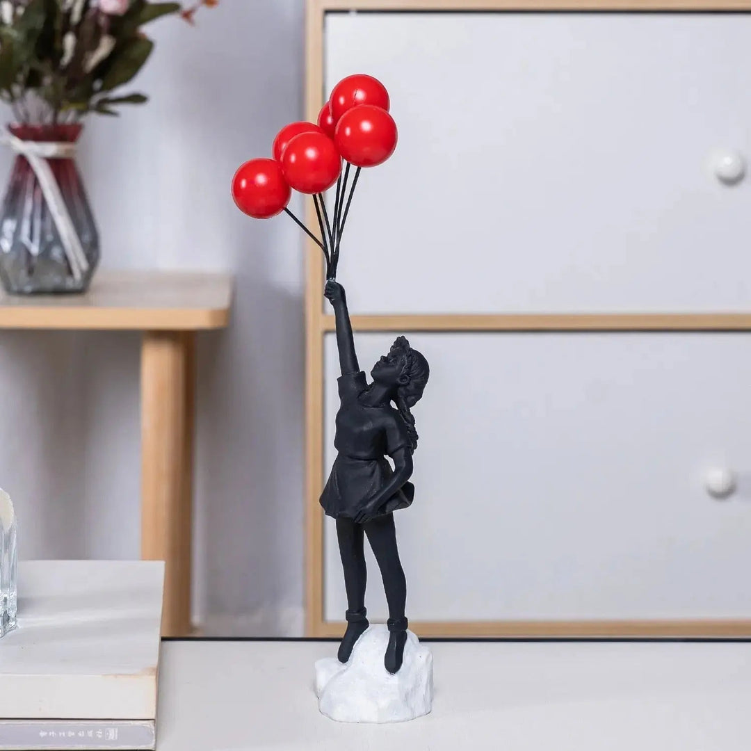 Statua Dziewczyny z Balonem Banksy&