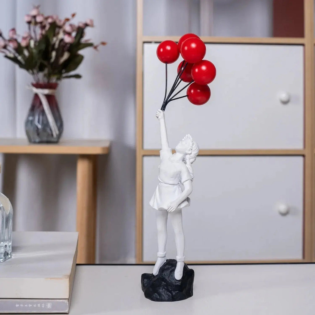 Statua Dziewczyny z Balonem Banksy&
