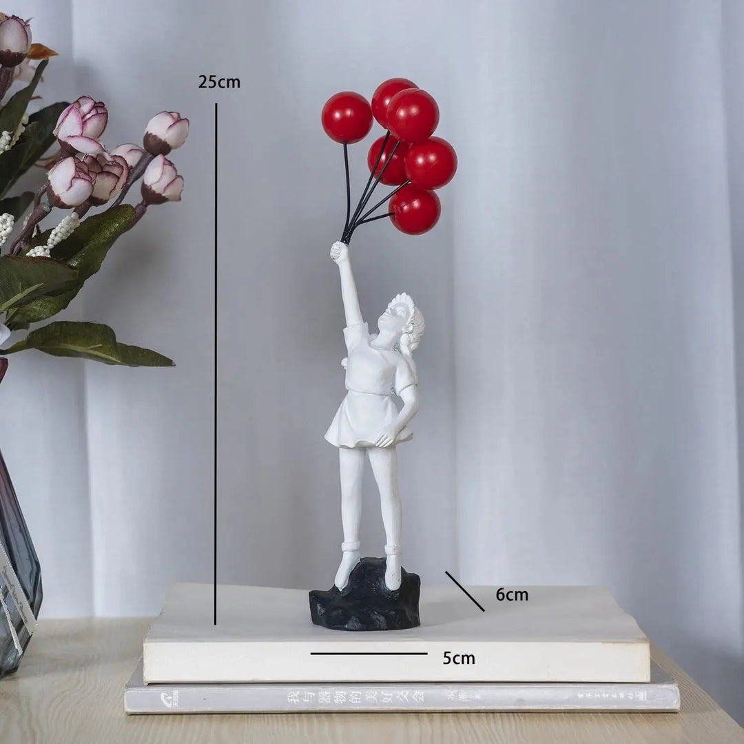 Statua Dziewczyny z Balonem Banksy&