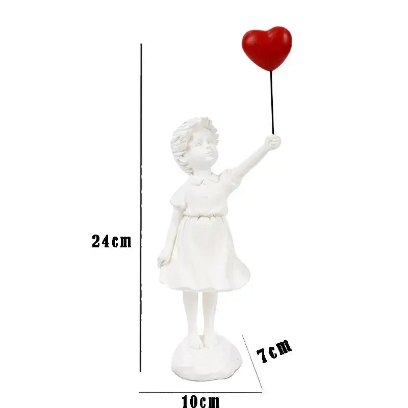 Statua Dziewczyny z Balonem Banksy&