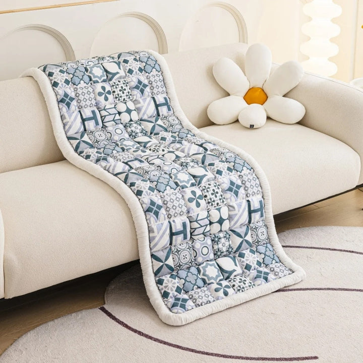 Bohemian Printed Quilted Sofa Cover
