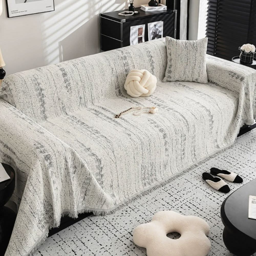 Stylowy pokrowiec na sofę Chenille dla łatwego stylu