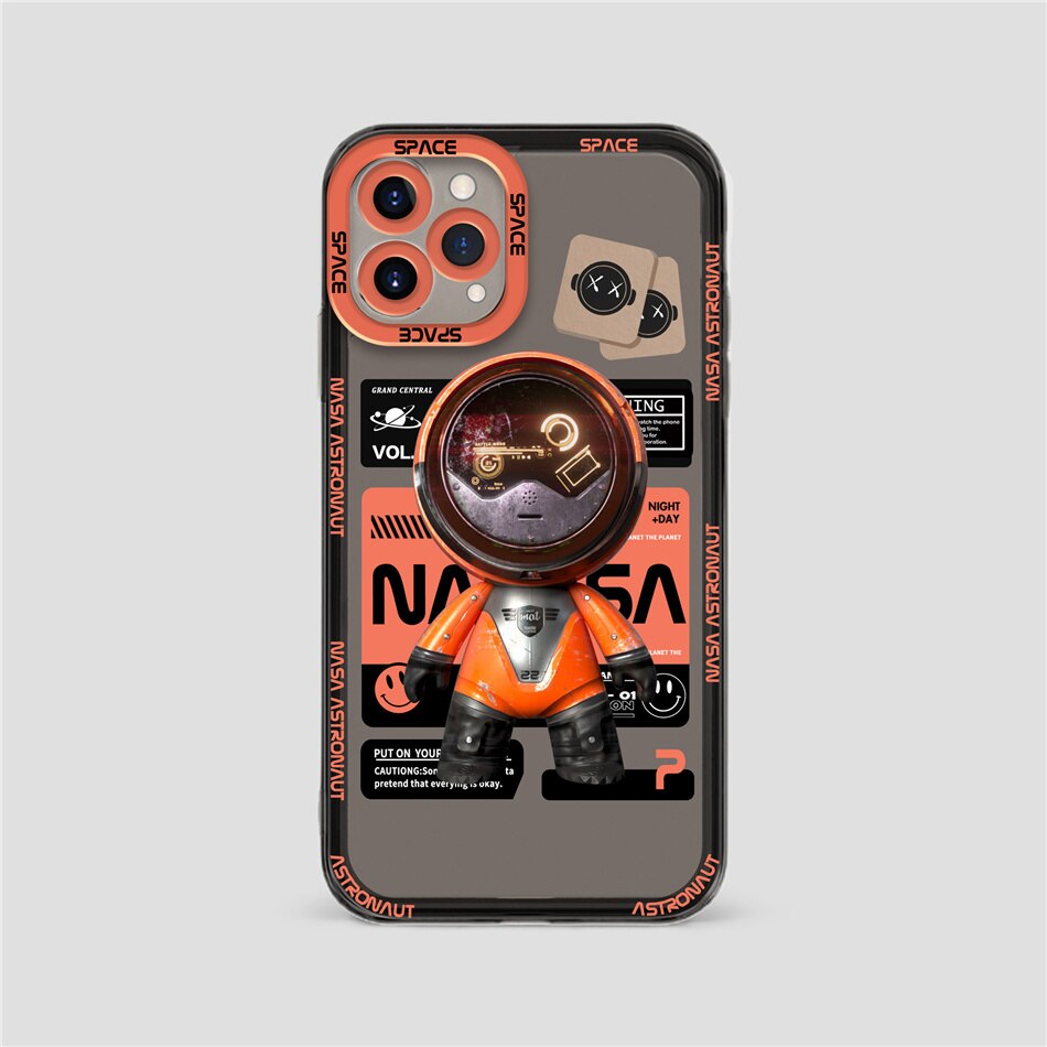 Etui na telefon Artystyczny Astronauta w Czasie Kosmicznym