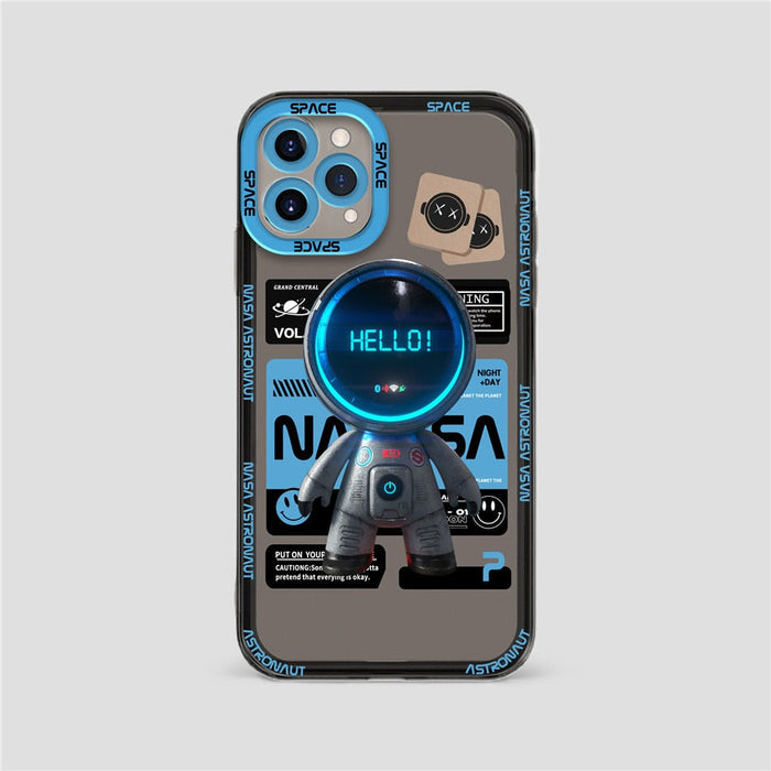 Etui na telefon Artystyczny Astronauta w Czasie Kosmicznym