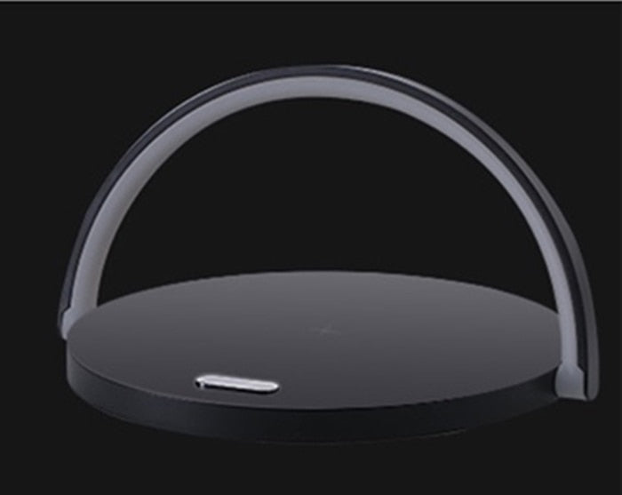 Bowlight Design™ - Stylowa lampa nocna 3-w-1 z ładowarką Qi