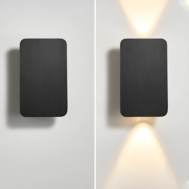 Lampa LED - Nowoczesna prostokątna lampa schodowa