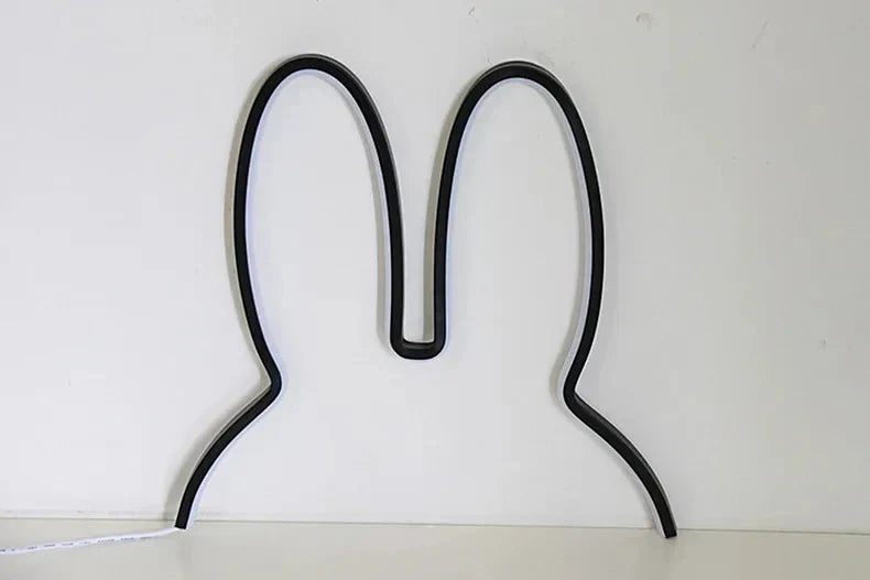 USB Ładowana Lampa Nocna Króliczek z Ambientowym Oświetleniem - BunnyLight |