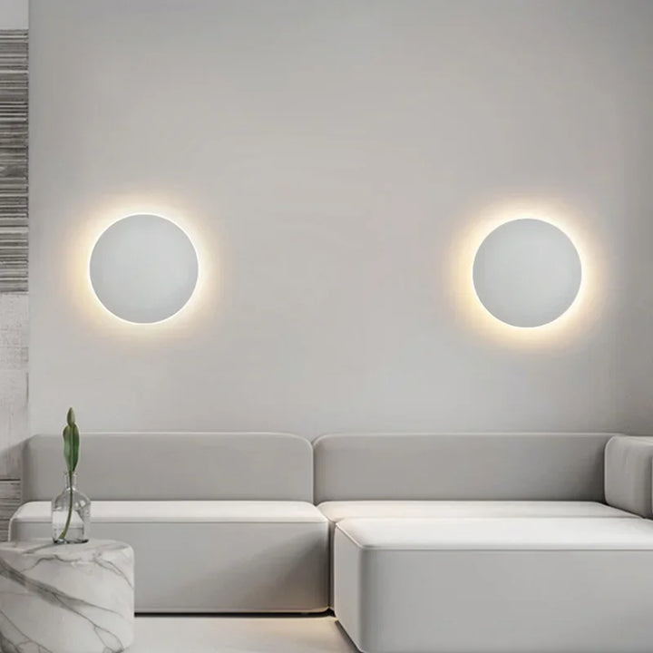 Sleeksphere - Okrąła Lampa LED Dotykowa na Ścianę