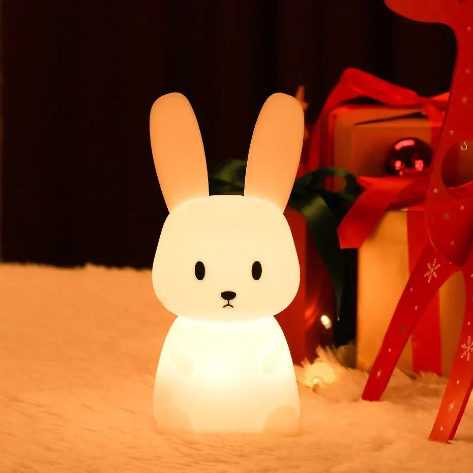Lampka nocna LED dla dzieci – ściemniana lampka nocna z -designem, ładowana przez USB, z dotykowym sterowaniem |