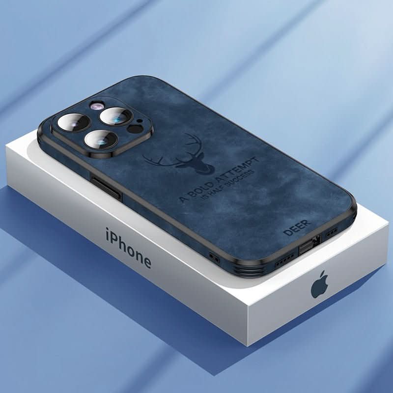 Skórzana Etui na iPhone z Ochroną przed Uderzeniami i Eleganckim Designem
