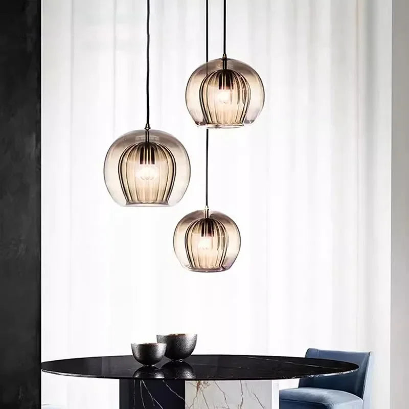 Elegance Glass - Nowoczesna Lampa Wisząca ze Szkła