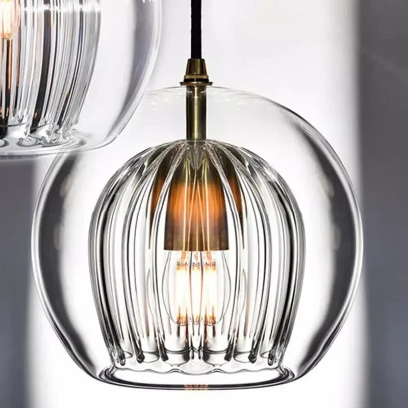 Elegance Glass - Nowoczesna Lampa Wisząca ze Szkła