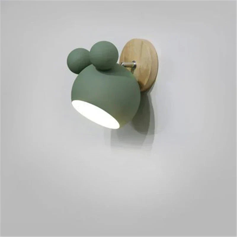 MickeyGlo - Lampa Ścienna Mickey