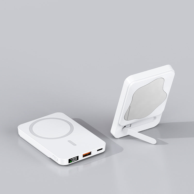 Przenośny Power Bank z Wbudowanym Lustrem