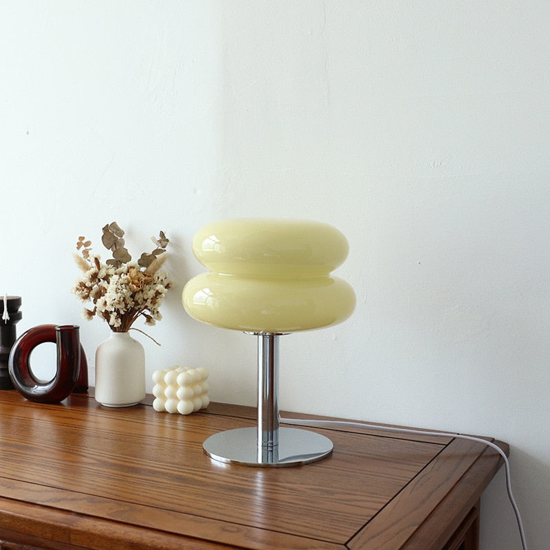 Lampa Dimming Macaron Glass Retro-Modern