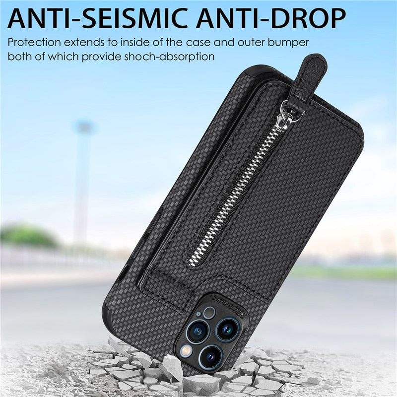 Etui Portfel Zip Zip Elegance do iPhone&