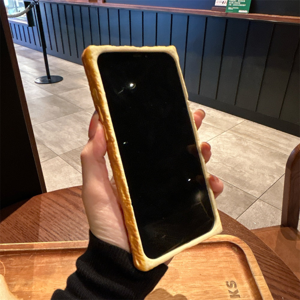 3D Pyszna Tostowa Obudowa na Telefon