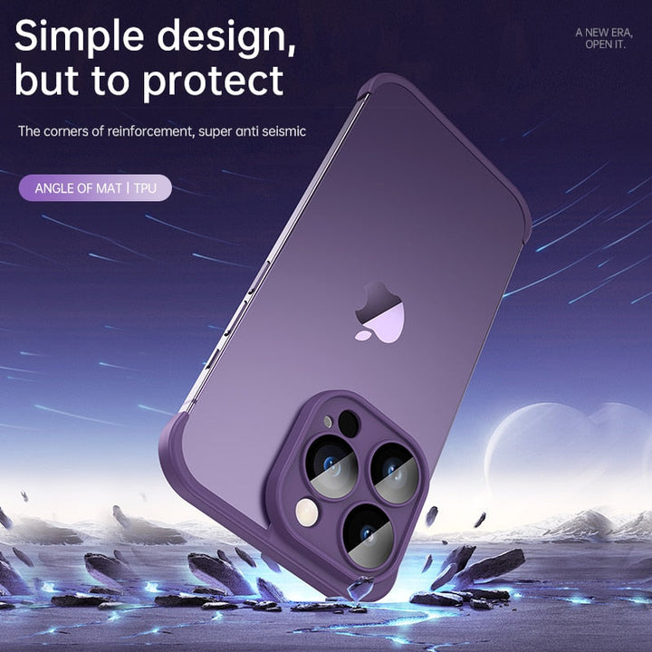 Ochronna Poduszka Róg Miękka Silikonowa Etui na iPhone&