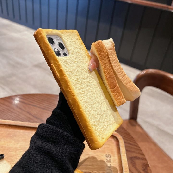 3D Pyszny Toast Armor Etui na Telefon