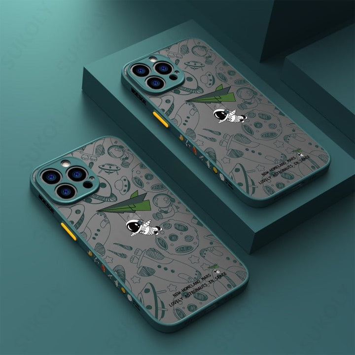 Etui na iPhone Space Road Relax Astronauta