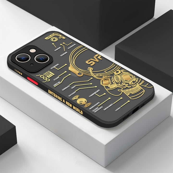 Etui na iPhone Space Road Relax Astronauta